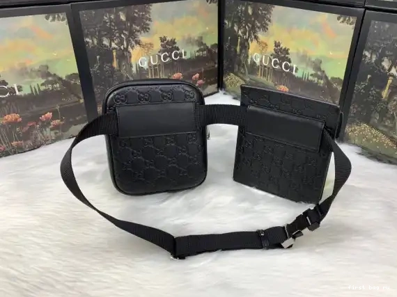 First bag ru GUCCI GG belt bag 0519